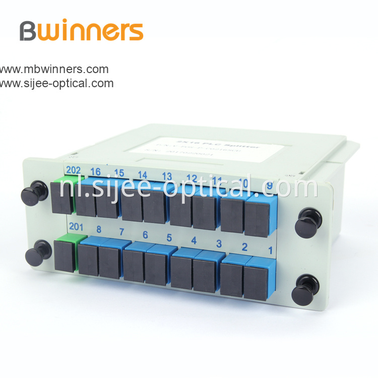 Insertion Module 2x16 Sc Apc Plc Splitter